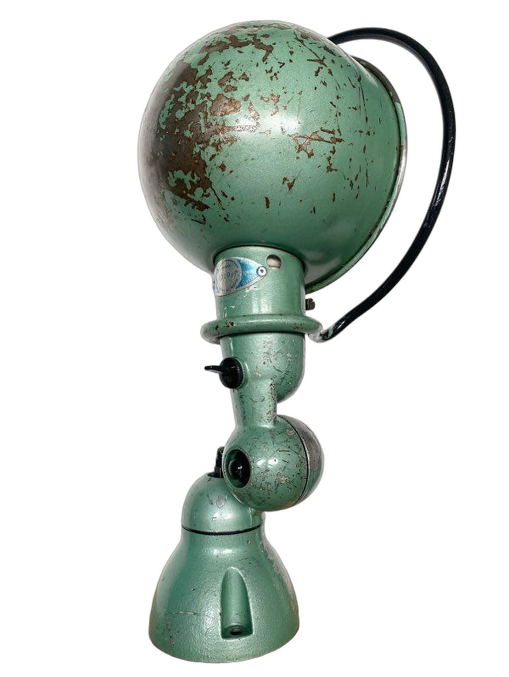 Vintage Jielde Green Vespa Lamp - 11" - Image 2