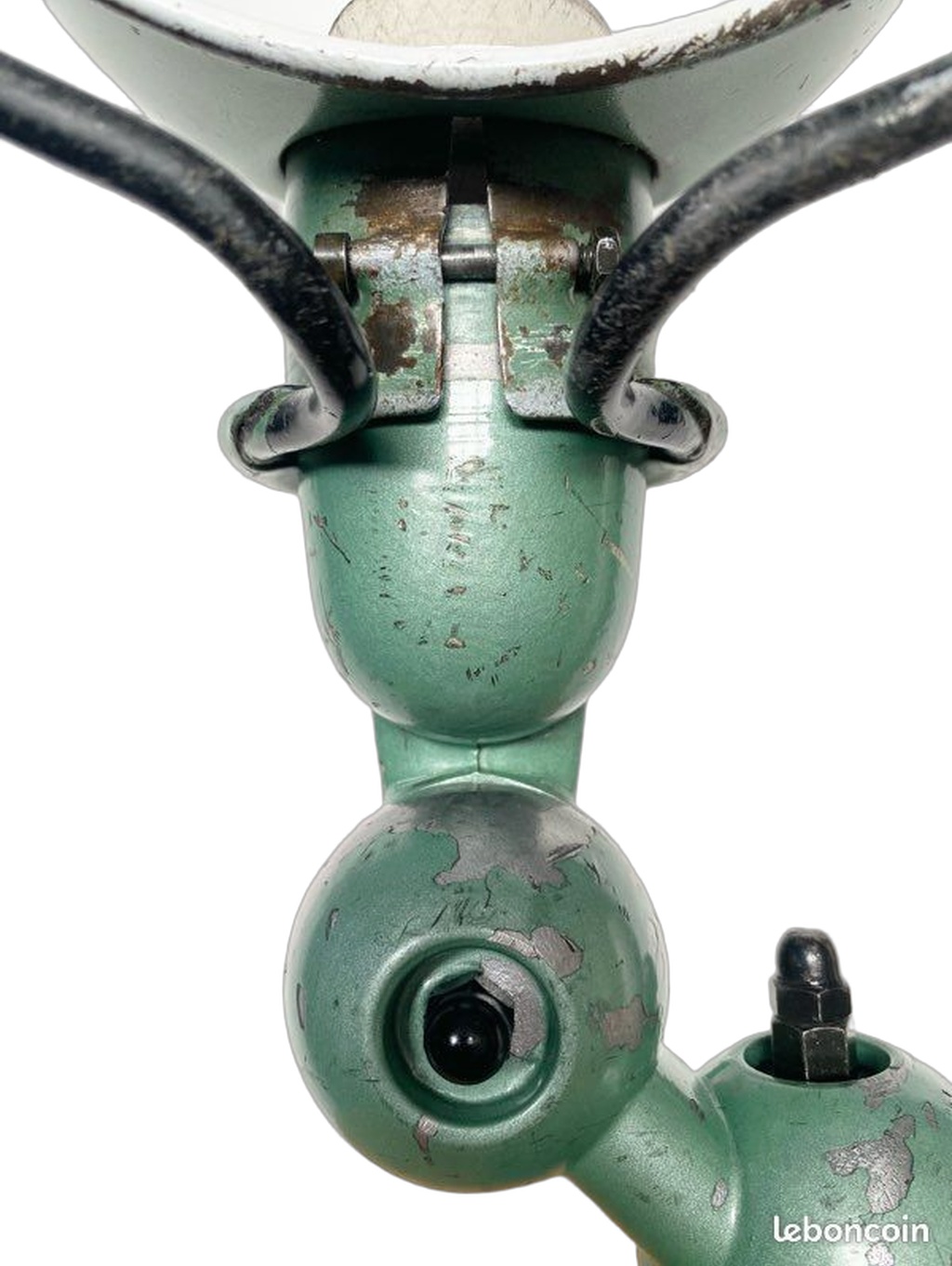 Vintage Jielde Green Vespa Lamp - 11" - Image 7