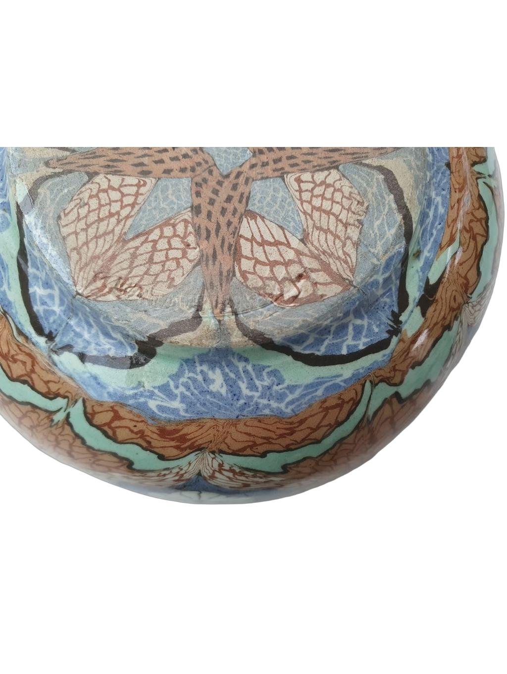 Set of 2 Vallauris Ceramic Mosaic Bowls - 5.1" - Image 8