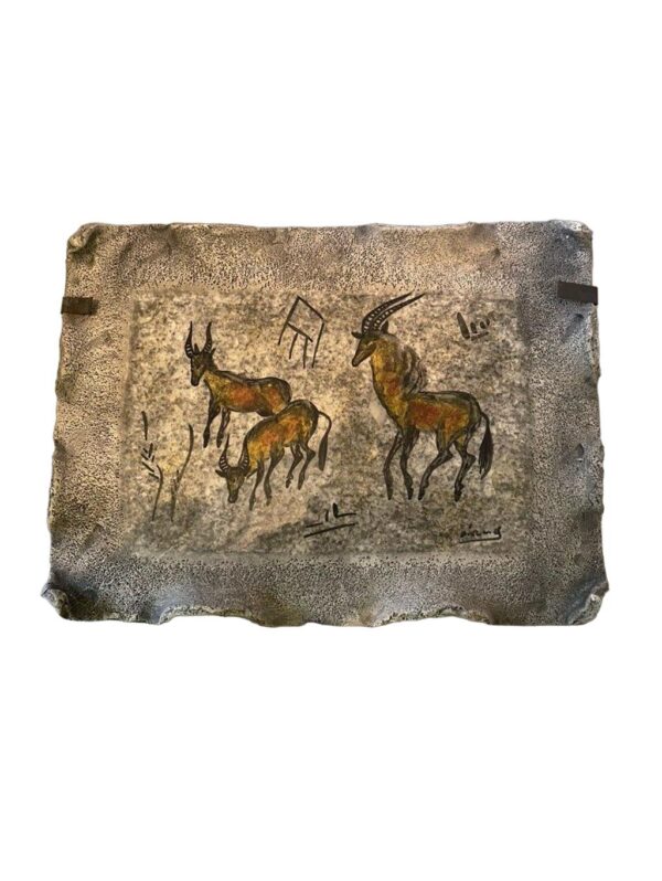 Mid-Century Vallauris Ceramic Wall Plaque - 13"